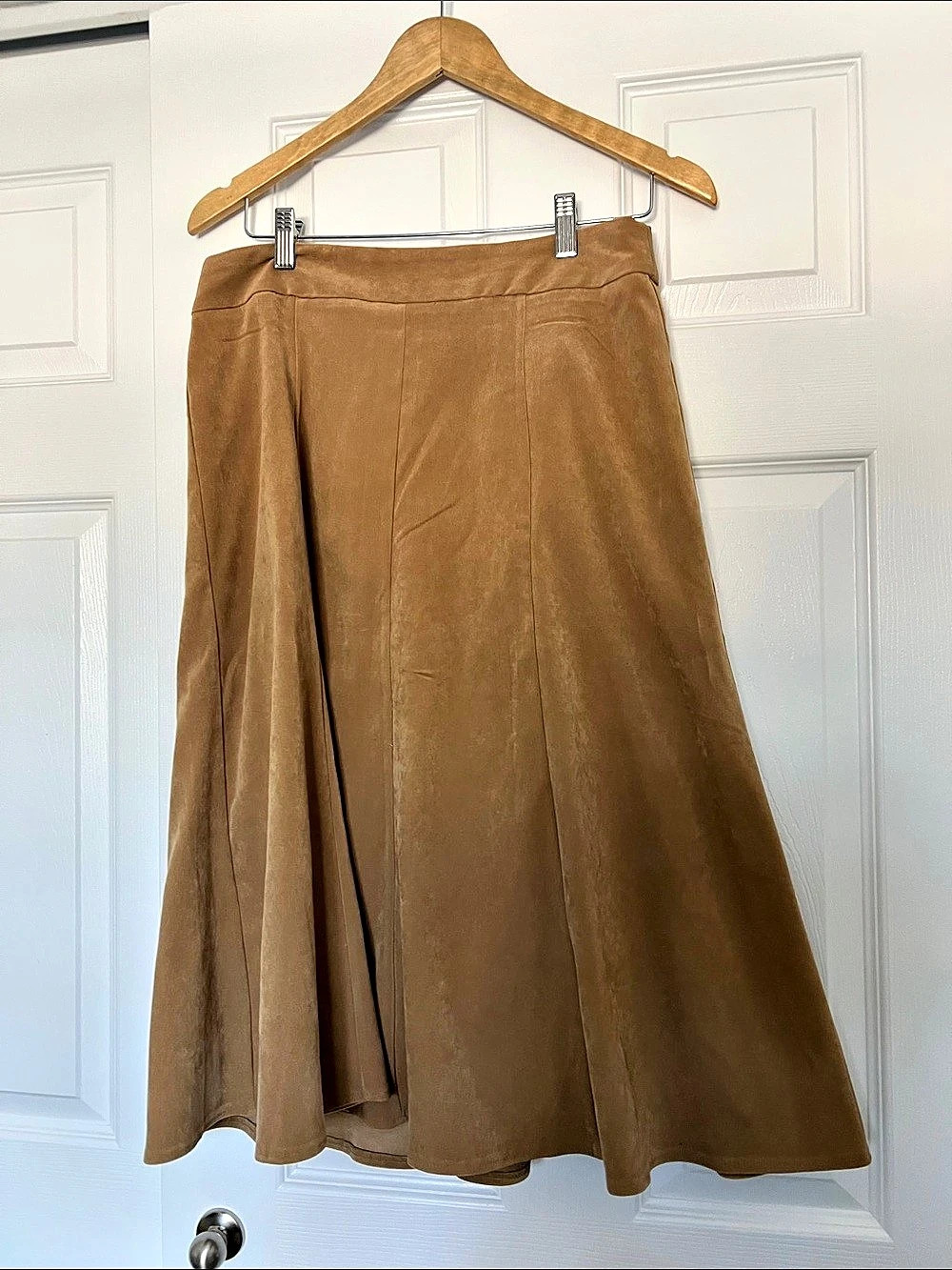 Denver Hayes size 10 faux suede  Maxi Skirt